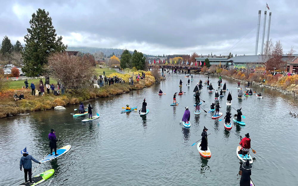 Witches on the water in Bend Oregon